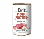 Brit Mono Protein koerakonservid veiseliha ja riisiga, 6 &times; 400 g