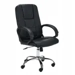 Kontoritool OCF-30, must, ratastega