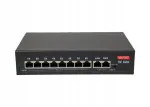 8x PoE 100Mb/s, 2x 1Gb/s uplink v&otilde;rgul&uuml;liti, 135W, IP kaameratele