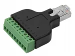 Kaitstud LogiLink RJ45/8P8C pistikupesa