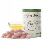 GUSSTO niisktoit kassidele kanaga, 3 x 400 g