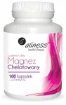 Aliness Chelated Magnesium + Vit B6 toidulisand, 100 kapslit
