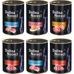 Niiske kassitoit DOLINA NOTECI, erinevat maitsed, 6 x 400 g, teraviljavaba