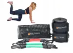 Mini vastupanu lintide komplekt Kinetic Bands BumTrainer fitness