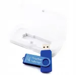 USB m&auml;lupulk 1 GB karbis graveeringuga, s&uuml;nnip&auml;evakingiks