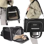 Kokkupandav loomade kandekott kuni 8 kg, ventilatsiooniga, sobib lendamiseks