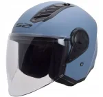 Mootorratturi kiiver LS2 OF616 Airflow II, matt sinine, suurus S