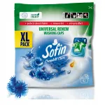 Pesukapslid Sofin White and Light, v&auml;rvilistele kangastele, vegan, 42 tk