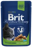 BRIT Sterilised kassitoit kanaga, 100 g