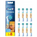 Laste elektrilised hambaharjad ORAL-B Pro Kids, v&auml;ga pehmed, 8 tk