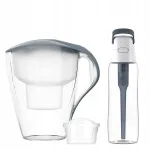 Veefilter Dafi OMEGA Steel 4 l 2 Unimax kasseti ja Dafi Jeans 0,7 l pudeliga
