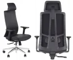 ERGONT MRiPS ergonoomiline must kontoritool p&ouml;&ouml;rlemisp&otilde;hjaga