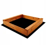 Puidust liivakast, immutatud, 120x120 cm, PREMIUM