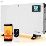Elektriline konvektorpadja radiaator 2000W, Wi-Fi, puldiga, taimeri ja LED-iga