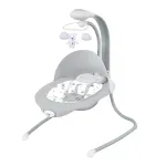 NEW BABY TEDDY PLUS laste kiik vibratsiooniga, hall