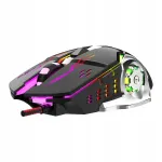 M&auml;nguhiir BAJEAL G8, must, RGB-valgustus, 6 nuppu