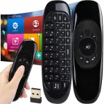 Juhtmevaba hiir-puldiga kaugjuhtimispult, USB, Smart TV, 10 m, 3-&uuml;hes