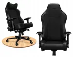 Kontoritool reguleeritav, kunstnahk, XL, kuni 150 kg