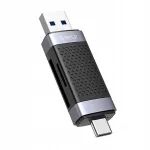 Orico TF/SD USB USB-C 480Mbs m&auml;lukaartide lugeja