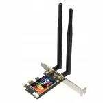 Traadita v&otilde;rgukaart Intel BE200, PCI-E, WiFi 7, BT 5.4, 8774 Mbps, arvutile