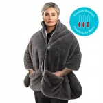HoMedics HCM-SWL100 traadita soojendusega hommikumantel, suurus 38
