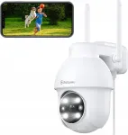 GALAYOU 2K 360&deg; IP-kaamera &ouml;ise n&auml;gemisega, WiFi