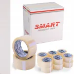 SMART kleepuv teip, 48 mm x 91,44 m, l&auml;bipaistev, 12 tk
