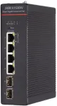 T&ouml;&ouml;stuslik l&uuml;liti Hikvision DS-3T1506HP-SI, 4x PoE, 2x SFP, gigabiti