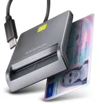AXAGON CRE-SM3TC USB-C FlatReader kaardilugeja kaabliga