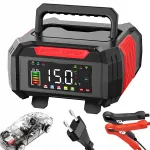 Aku laadija LCD, 250 W, kiire laadimine, 9 astet