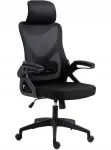 Kontoritool Athletic, must, ergonoomiline, reguleeritav
