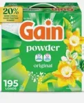 Pesupulber Gain Original, 5,12 kg, 195 pesukorda, universaalne