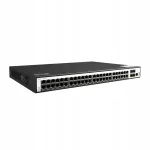 BCS-SP48G-4SFP-M v&otilde;rgul&uuml;liti, 48 porti, juhitav, PoE, gigabit