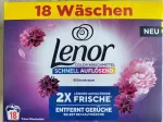 V&auml;rviliste riiete pesupulber Lenor Blutentraum, 18 pesukorda, 990 g