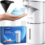 Automaatne kontaktivaba seebi doseerija, 380 ml, USB C, seinakinnitusega