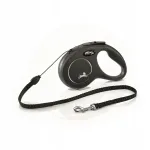 Automaatne rihm Flexi New Classic S, must, 5 m