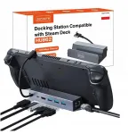 USB-C jaam Steam Deck / ROG Ally, 6 porti, HDMI 4K