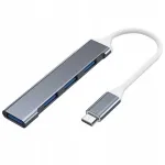 USB jagaja Alogy USB-C, 4 USB pesa (g29/4)