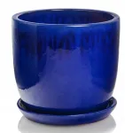 Keraamiline v&auml;ljas lillepott jalaga Cobalt 32x26 cm