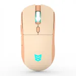 Sunsonny S-R6 juhtmevaba hiir, 1600 DPI, liivakarva, BT/USB/2.4GHz