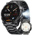 Nutikell GPS-i, AMOLED-ekraani, verer&otilde;hu m&otilde;&otilde;tja, kompassi, baromeetri ja taskulambiga