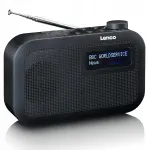 Kaasaskantav kompaktne DAB+ FM Bluetooth raadio LCD-ga, 230V akuga