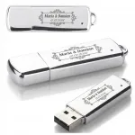 16GB USB m&auml;lupulk graveeringuga, pulmakingitus fotode jaoks