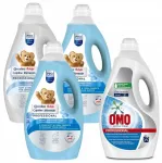 Pesuvahendite komplekt: 2x Coccolino Fresh, 1x Coccolino Sensitive, kingitus &ndash; Omo 5 l