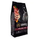 Steriliseeritud kasside kuivtoit SAVORY pardiliha ja kalkunilihaga, 8 kg