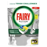 N&otilde;udepesukapslid FAIRY Platinum Lemon, 51 tk