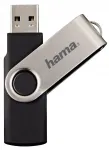 Hama Rotate 64 GB USB 2.0 m&auml;lupulk, must