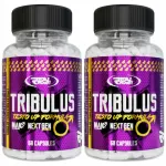 Toidulisand Real Pharm Tribulus, 1000 mg, 60 kapslit, 2 pakki