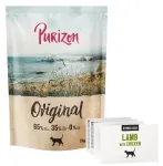 Steriliseeritud kasside teraviljavaba s&ouml;&ouml;ta Purizon lambalihaga ja kanaga, 2 kg