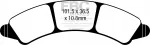 Piduriklotsid EBC FA728R, 1 tk